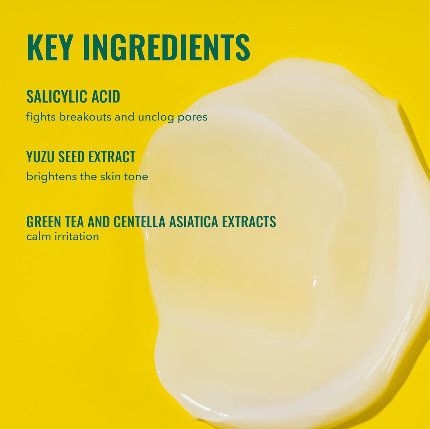 Good Molecules Yuzu Blemish Gel Cream with Salicylic Acid, 1 fl oz | Gel cream with salicylic acid and yuzu extract that helps maintain a clear, smooth-looking complexion. - Image 3