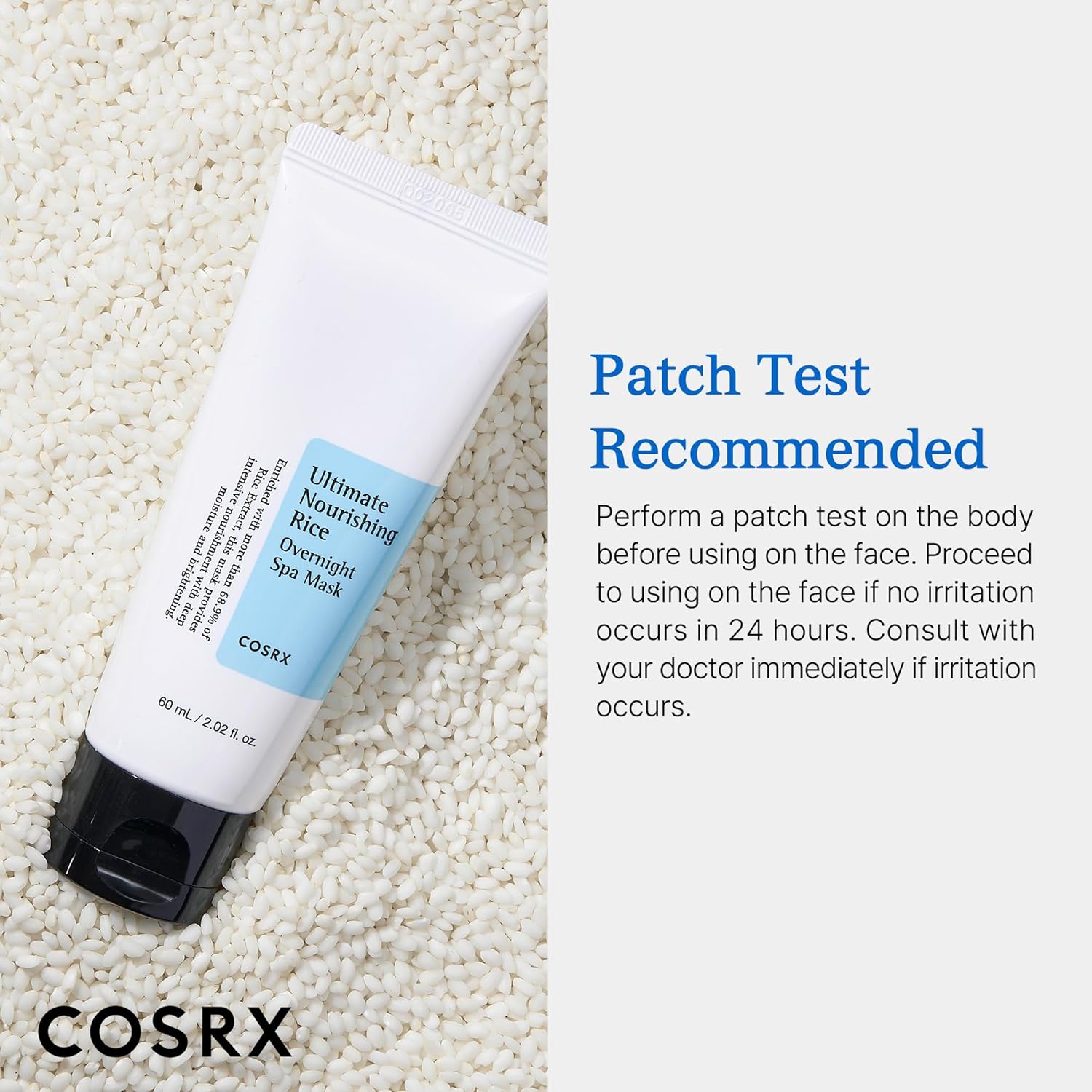 COSRX Ultimate Nourishing Rice Overnight Spa Mask, Niacinamide, 2.02fl.oz | 68% Rice Extract Sleeping Pack, Brightening, Deep Nourishment for Dull, Dry Skin, Glow Boosting, Korean Skin Care - Image 6