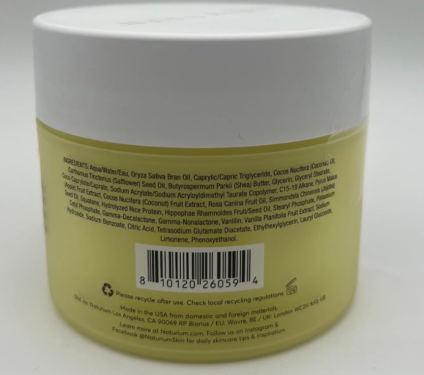 Naturium The Glow Getter Multi-Oil Body Butter, 7.7 fl oz | Nourishing Whipped Moisturizer, Oil Infused Formula with Shea Butter, Glycerin & Squalane, Deep Hydration for All Skin Types - Image 9